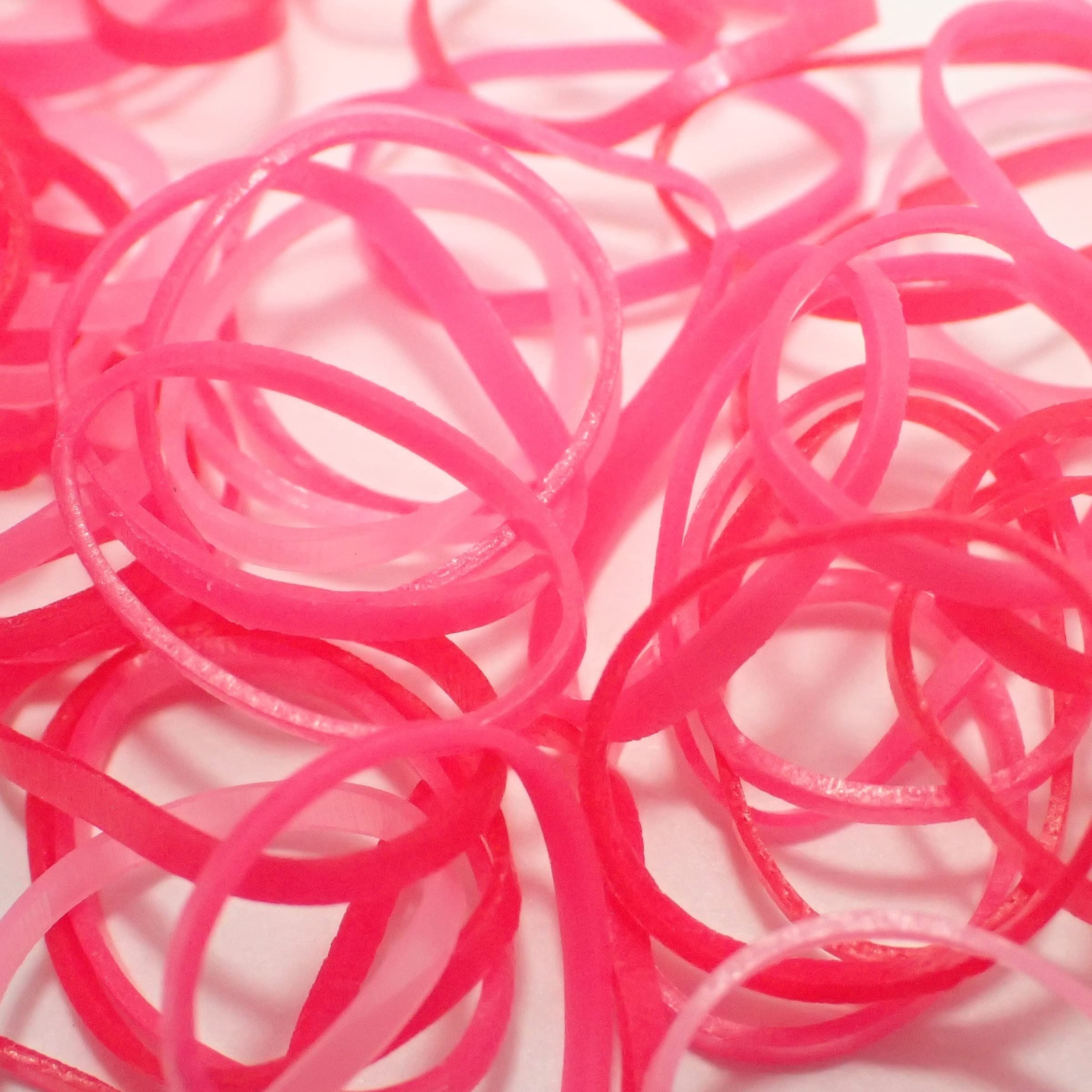 500pcs Mini Tiny Hair Bands for Girls and Women, Hair Accessories, Hair Ties, Hair Bobbles, Small Elastic Hair Bands, Hair elastic Bands, Thin Hair bands